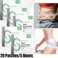 20Pcs Nano MicroNeedle Patch Body Management Weight Patch Firming Skin w/ Ginger