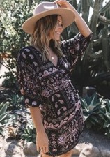 Love story Long sleeve Boho Dress Size Small