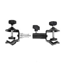 Heavy Duty Metal Clamp Copper Plated Double U Clip Dual C Clamp Bracket