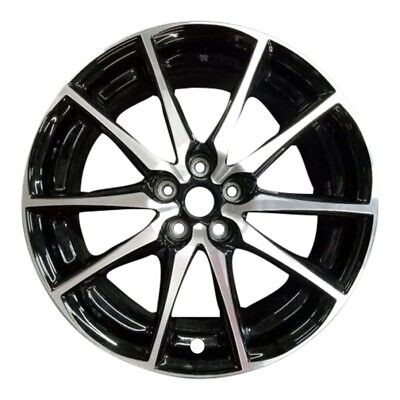 2022-2023 SUBARU BRZ TOYOTA GR86 Machined Black 17x7.5 OEM Wheel