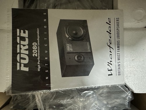 New Pair Of Wall Speakers High Quality Wharfdale Force 2080 - Picture 3 of 4