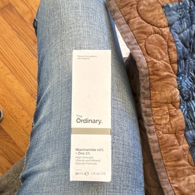 The Ordinary Niacinamide 10% Zinc 1% Serum Fragrance-Free 30ml Face