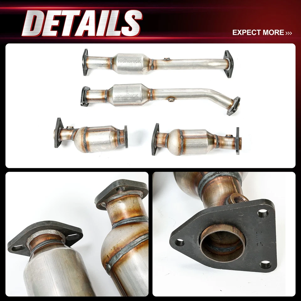 Convertidor catalítico para Nissan Frontier 2005-2018, Pathfinder 2005-2012 4,0 L EPA Foto 3 de 4