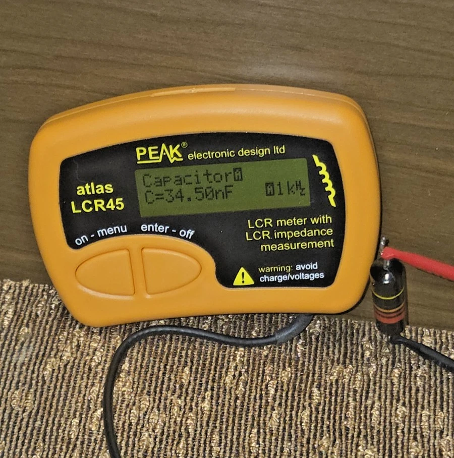 (1) Tapa de guitarra Sprague Bumble Bee .022 uf 400v 10% prueba de condensador .034 tono de colección Foto 3 de 4