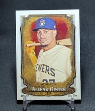 Willy Adames 2024 Topps Allen & Ginter Baseball Base Card #342 Milwaukee Brewers
