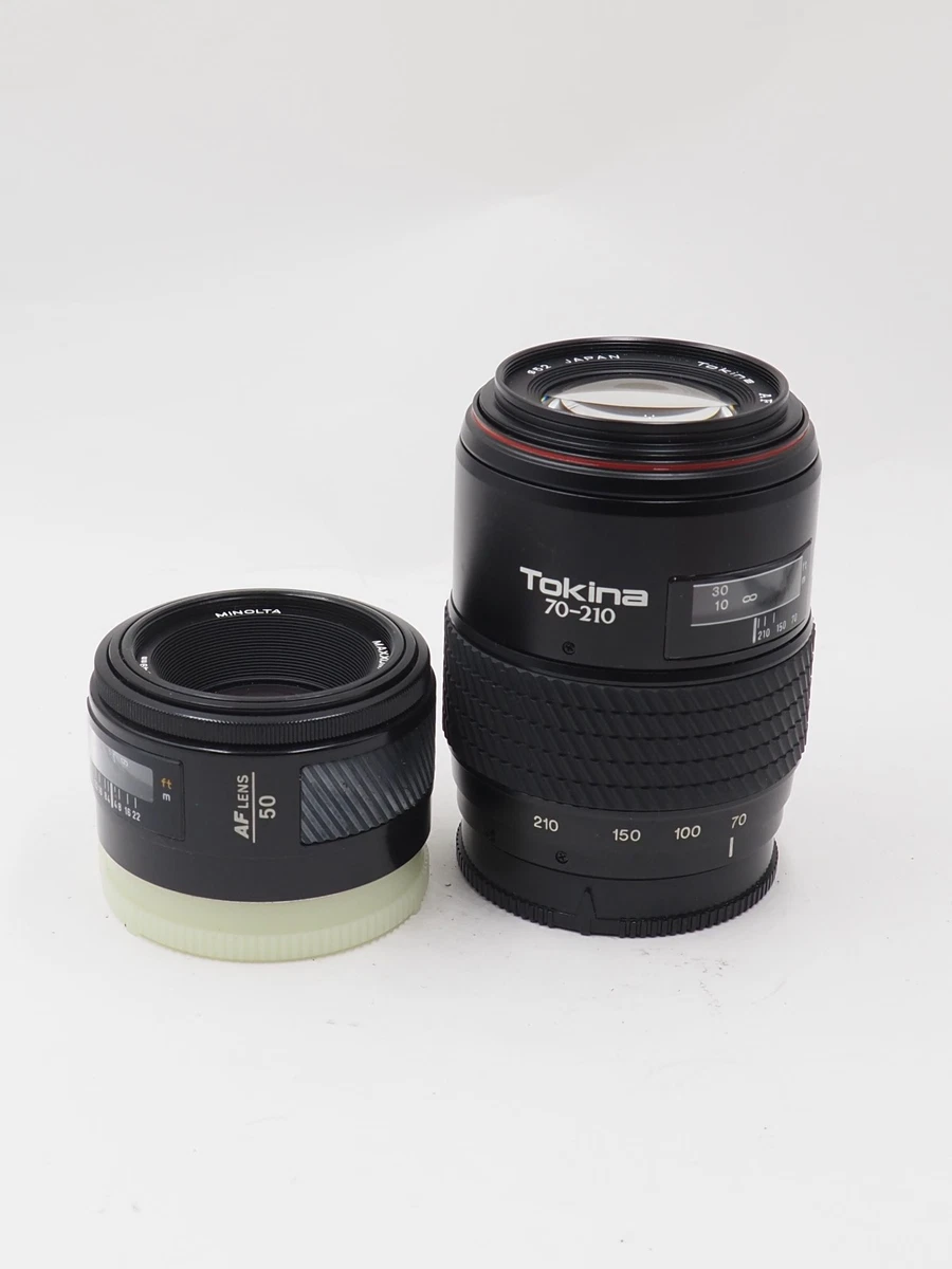 Minolta A-mount 50mm Focal Camera Lenses for sale | eBay