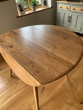 Ercol 384 Drop-Leaf Dining Table Mid-Century Vintage Retro