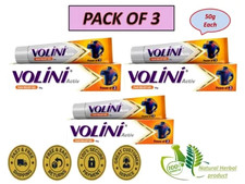 Volini Gel Pain relief For Muscle Joint Pain 3 Box 50g FREE SHIP 2027