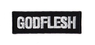 Godflesh Sew On Patch English Industrial Experimental Post Metal Band Logo