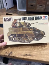 Tamiya M5a1 US Light Tank Ww2  Model 1/35 Scale NEW Open Box 