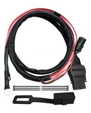 4 Pin Truck Side Battery Cable Wire Harness Fit for Western SnowEx Fisher Bli...