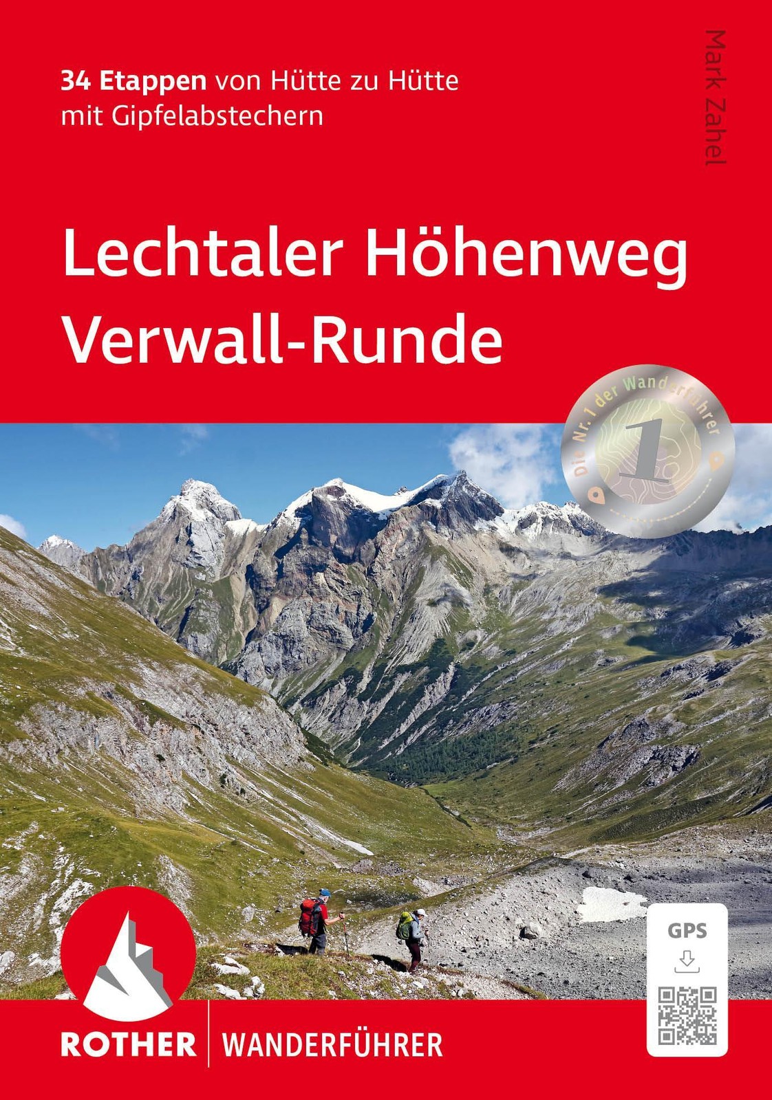ROTHER Wanderführer Lechtaler Höhenweg - Verwall-Runde Mark Zahel