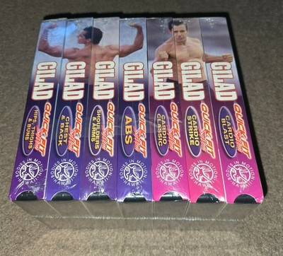 NEW Gilad Quick Fit System Bodies in Motion 7 VHS Tape Set