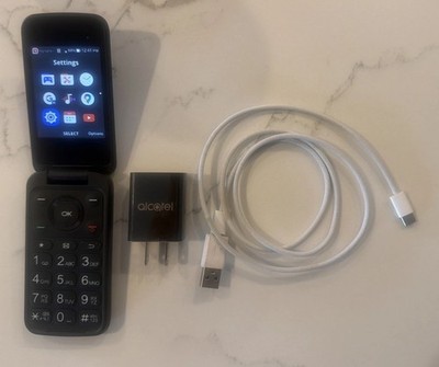 Alcatel Go Flip 4 4056w 4GB Flip Phone Locked 4G LTE