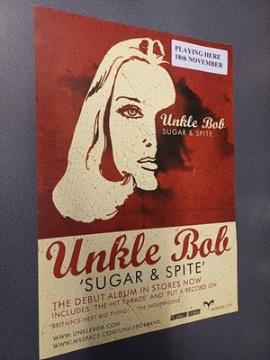 UNKLE BOB Original concert poster ( F3 )