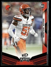 2019 Panini Playoff #287 Mack Wilson 2nd Down #/49 Rookie