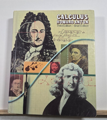 Calculus with Analytic Geometry, Brief Edition by Howard Anton (1988, Hardcover)
