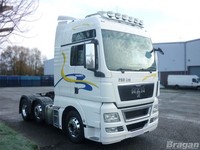DachträGer + Flush LED Passend FüR MAN Tgx Vor 2015 Xlx Edelstahl Metall ZubehöR
