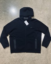Nike Tech Fleece Windrunner Full Zip Hoodie Black FB7921-010 Men  s Size 2XL