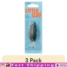 Little Cleo Fishing Lure Hump Back Spoon Freshwater Bass Trout Salmon 2/5 oz New