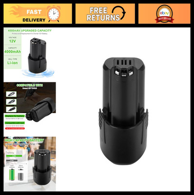 4000mAh 12V Replacement Battery for Dremel 8240 8250 8260 Cordless Tools