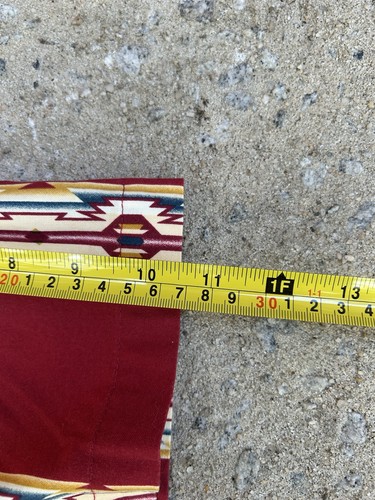Vintage 90s Wrangler Pearl Snap Cowboy Aztec Geometric Western Shirt Men’s Large - Picture 7 of 8