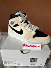 Jordan Wmns Air Jordan 1 Mid Barely Orange BQ...