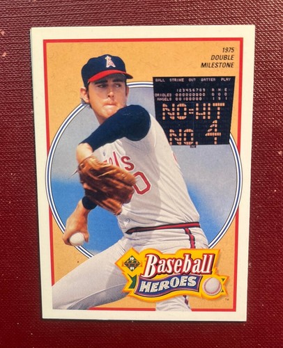 Nolan Ryan 1990 Upper Deck Baseball Heroes Card 12 EBay nolan-ryan-1990-upper-deck-baseball-heroes-card-12-ebay
