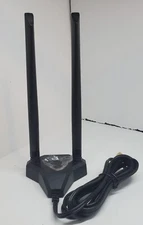 Eightwood Dual Band WiFi Antenna 2.4GHz 5GHz RP-SMA WiFi Antennae with 6.5ft Ext