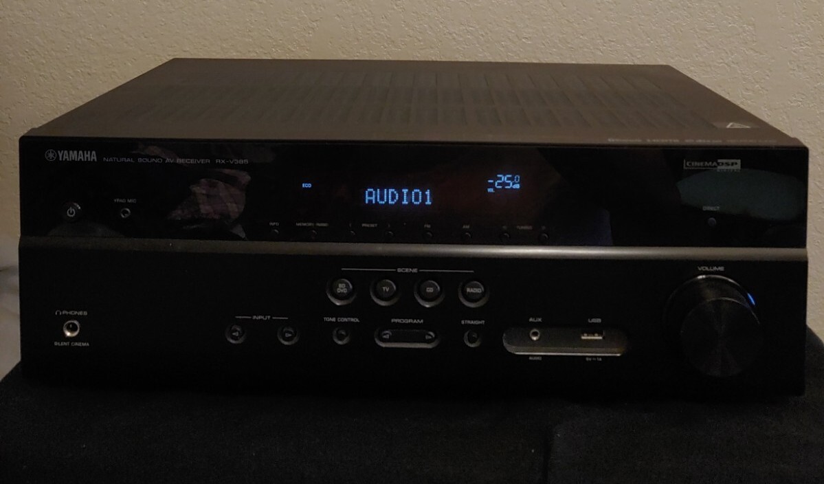 Yamaha Rx-v385 5.1-channel 4k Ultra HD AV Receiver 27108956268 | eBay