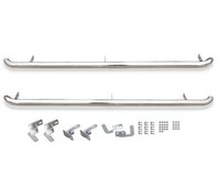 Seiten Stangen - Gebogen Passend FüR Fiat Fullback 2016 + 4X4 Edelstahl