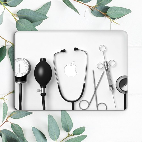 Doctor Nurse Tools Medical Hard Case For Macbook Pro 13 14 15 16 Air 13 - Picture 1 of 3