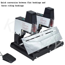 Electric Double Head Flat Staple Machine Stap...