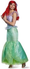 Ariel Ultra Prestige Disney Princess Little Mermaid Halloween Adult Costume