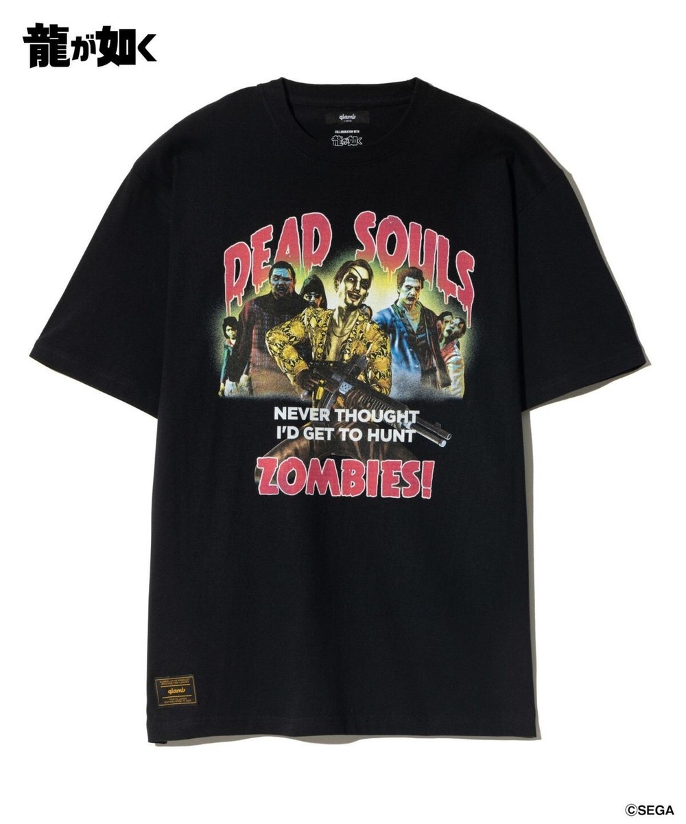 glamb]GB0225/LD04: Dead Souls T-shirt / Dead Souls T-shirt Size M
