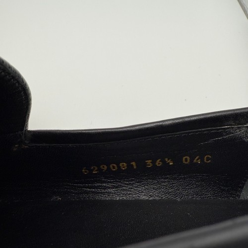 Gucci Horsebit Halbschuhe Damen Kalbshaar Leder Zebramuster Luxus Schuhe 36 1/2 - Bild 16 von 20