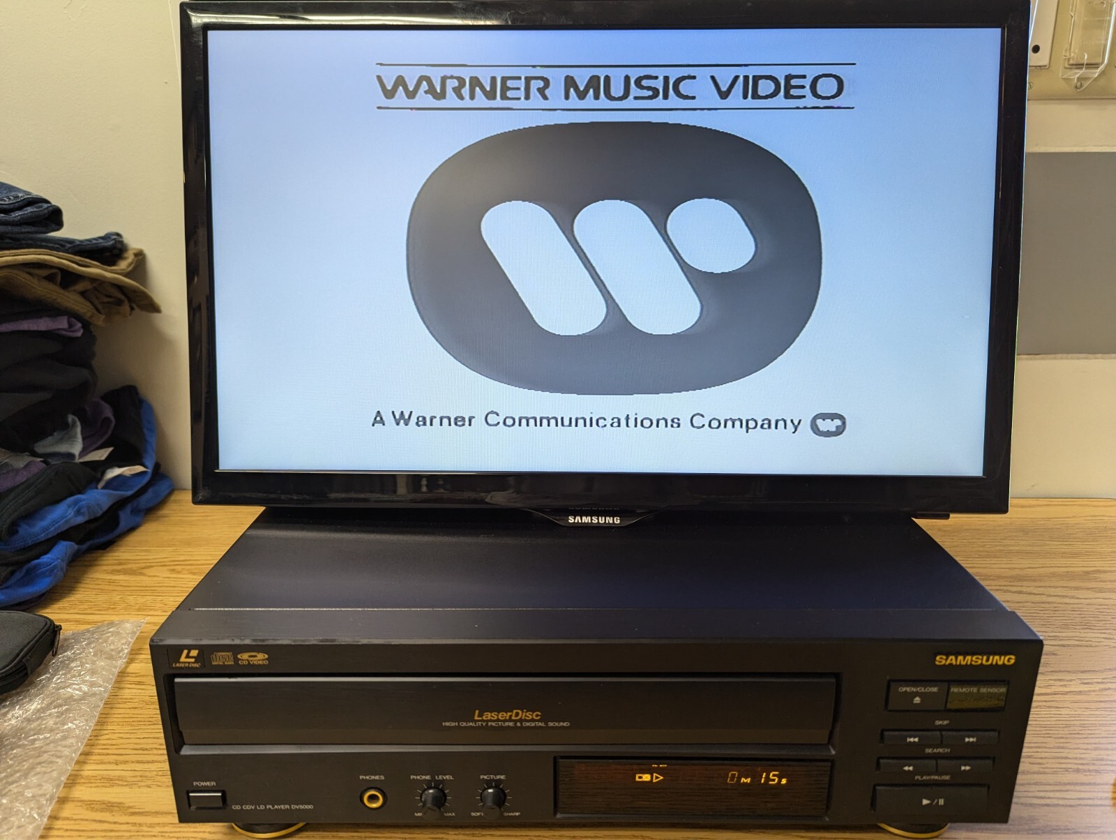 Samsung laserdisc CD CDV LD player DV5000 Working Very clean eBay