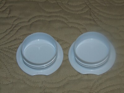 TWO PHILIPS AVENT ISIS BREAST PUMP TRAVEL COVERS - FREE SHIPPING