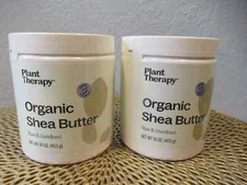 2 Pack - Plant Therapy Organic Shea Butter, 16 Oz. Each- (Description)
