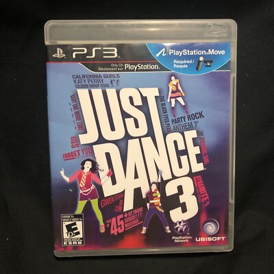 Just Dance 3 (Sony PlayStation 3, 2011) Tested And Complete