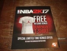 NBA2K17 insert only Xbox One