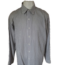 Polo Ralph Lauren Douglas Tab Custom Fit Men's Size 17-34/35 Striped Dress Shirt
