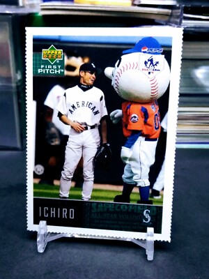Ichiro Suzuki 2004 Pepsi Upper Deck First Pitch Hit Run Rare