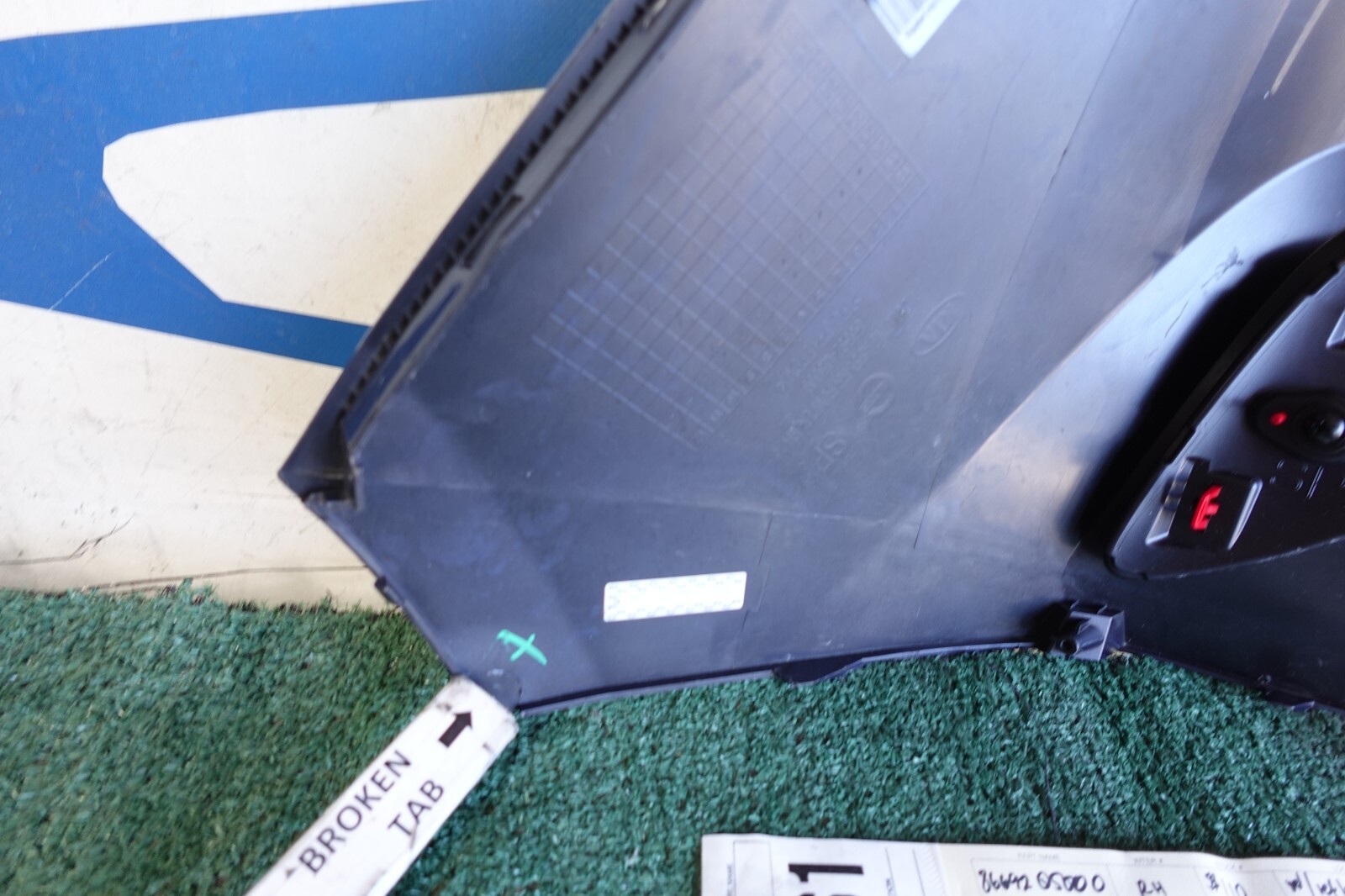 2020 2021 2022 KIA SELTOS RIGHT REAR BUMPER UPPER CORNER PIECE OEM AW67661