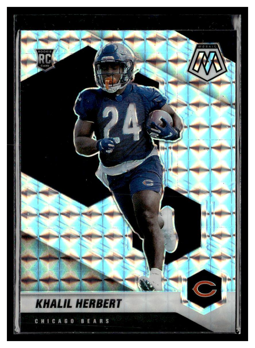 2021 Panini Mosaic #380 Khalil Herbert Prizm