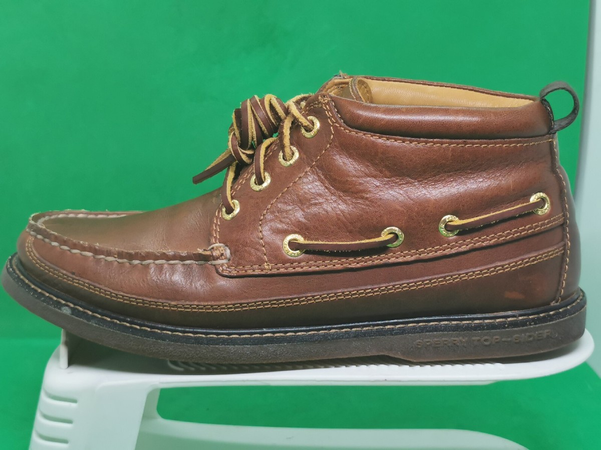 sperry gold crepe chukka