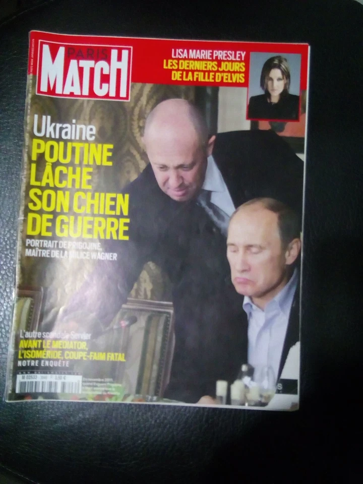 REVUE*PARIS MATCH*UKRAINE-POUTINE /LISA MARIE PRESLEY/ELVIS - Photo 1/1