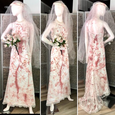 zombie bridesmaid dress Zombie Bride Costume For Girls