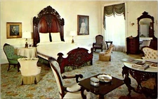 Washington, DC - The White House Lincoln Bedroom Postcard Chrome