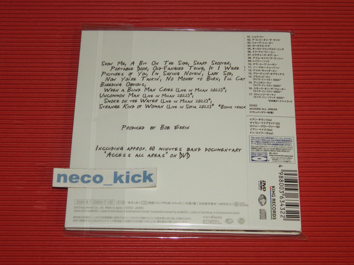 11B DEEP PURPLE = 1 EQUAL ONE W/ BONUS TRACKS JAPAN Blu-spec MINI